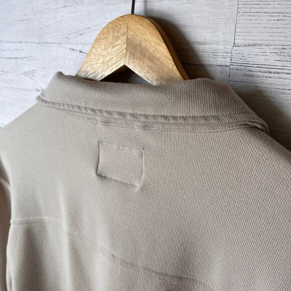 Industry Shacket Womens Size M/M Ivory Jacket with Snaps Retro Minimalist - Picture 13 of 16